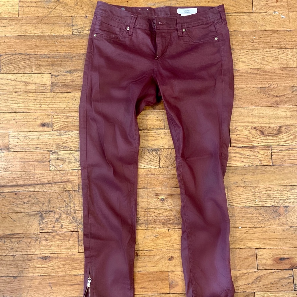 H&M Skinny Low Waist “Wax” Jeans